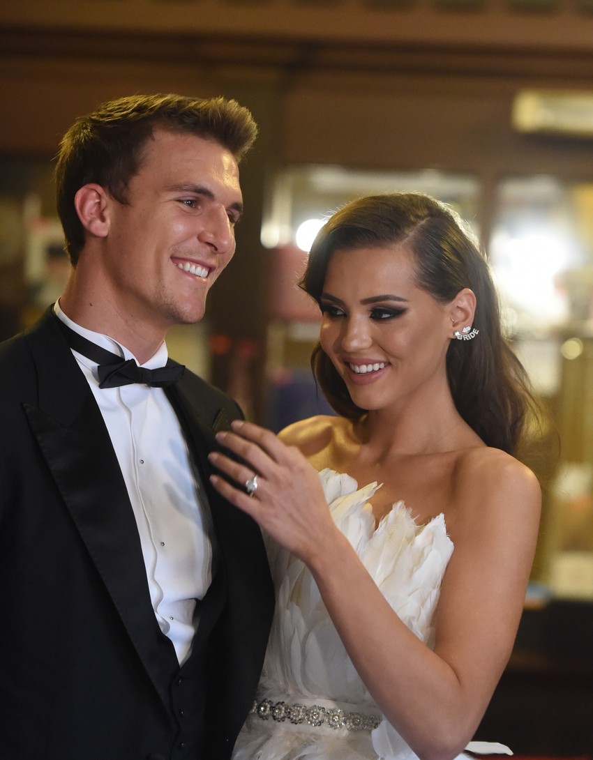 Hugo Valente i Anja Stojković