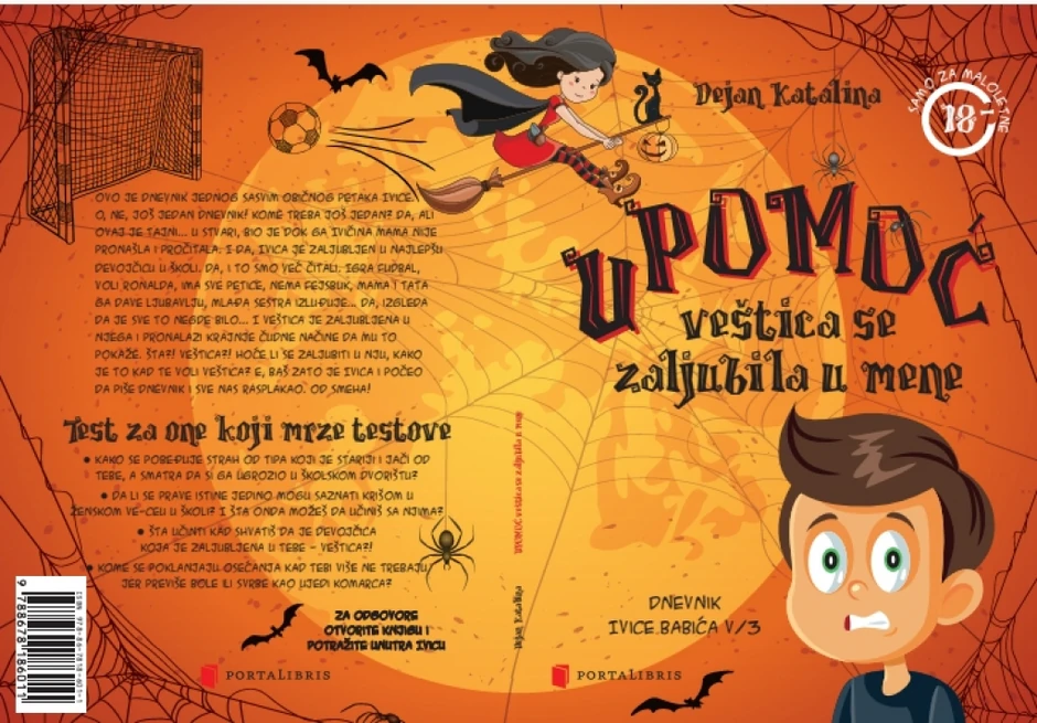 Knjiga Upomoć, veštica se zaljubila u mene