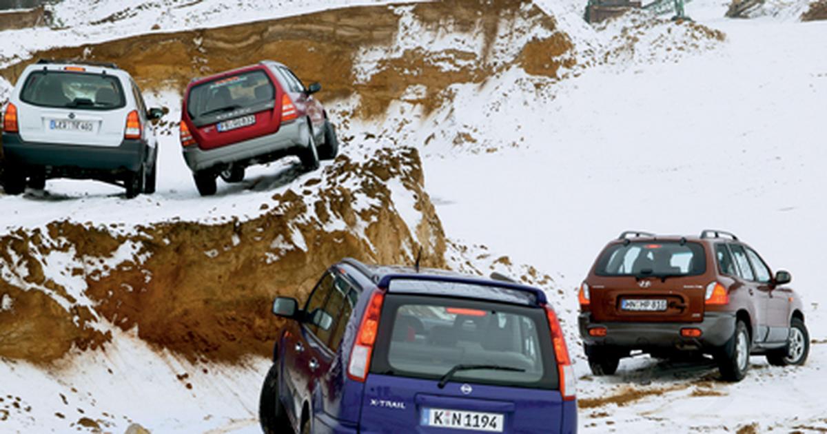 Hyundai Santa Fe kontra Mazda Tribute, Nissan XTrail i