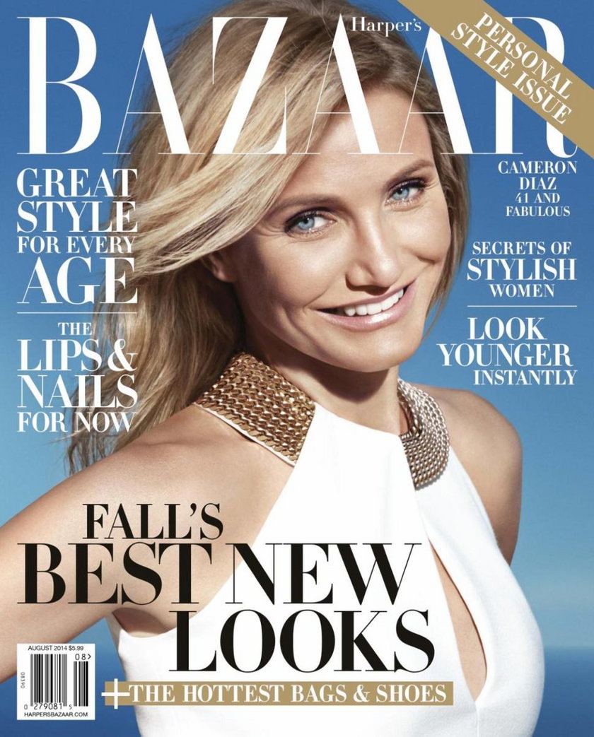 Cameron Diaz w Harper's Bazaar