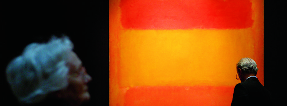 „Orange, red, yellow” Marka Rothko sprzedany w 2012 r. na aukcji w Christie’s za 86,9 mln USD.