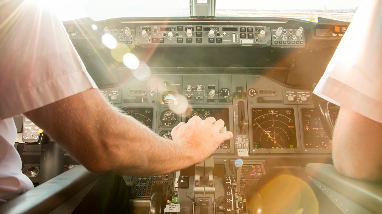 Pilot nahlásil únos lietadla. (ilustračné foto).