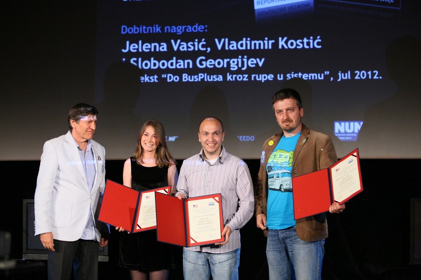 Nagrađeni za najbolju istraživačku priču u kategoriji onlajn medija