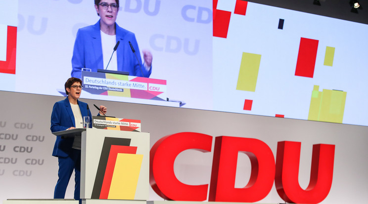 Annegret Kramp-Karrenbauer a német CDU elnöke / Fotó: Northfoto