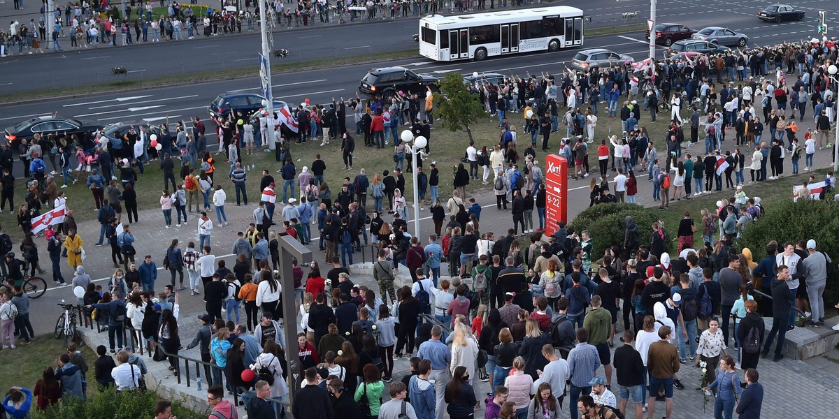 Protesty na Białorusi. Trzej Polacy uwolnieni