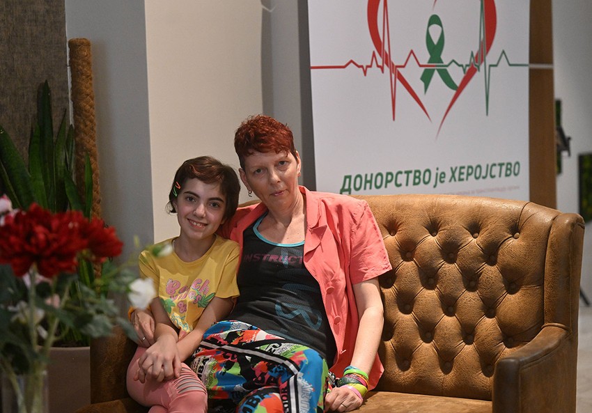 Ana Pavlović sa ćerkom