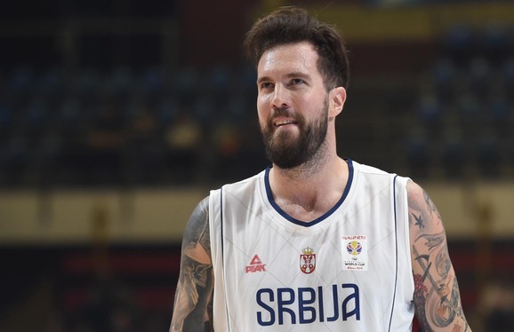 Miroslav Raduljica u dresu Srbije