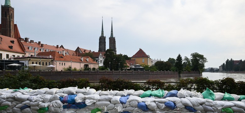 Dyrektor IMGW: Woda we Wrocławiu opada