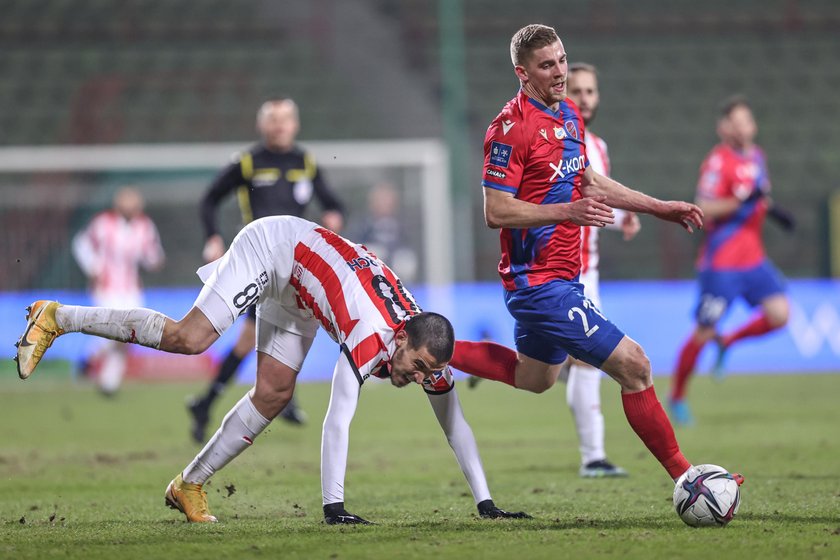 06.03.2021 RAKOW CZESTOCHOWA - CRACOVIA PKO BP EKSTRAKLASA PILKA NOZNA