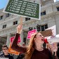 Protest przeciwko zaostrzaniu prawa aborcyjnego w Miami