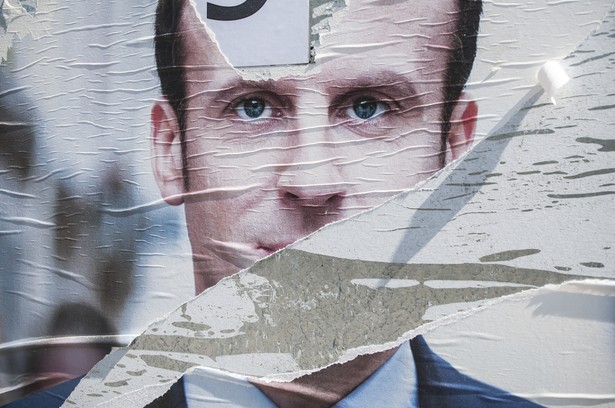 Emmanuel Macron, plakat