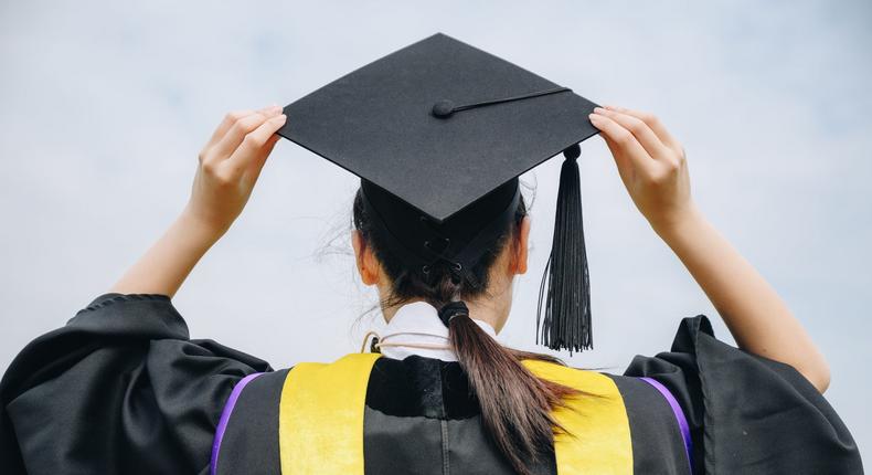 Only one-in-four U.S. adults say it's extremely or very important to have a four-year college degree in order to get a well-paying job in today's economy, the Pew Research Center said in a report on Thursday.Boy_Anupong via Getty Images