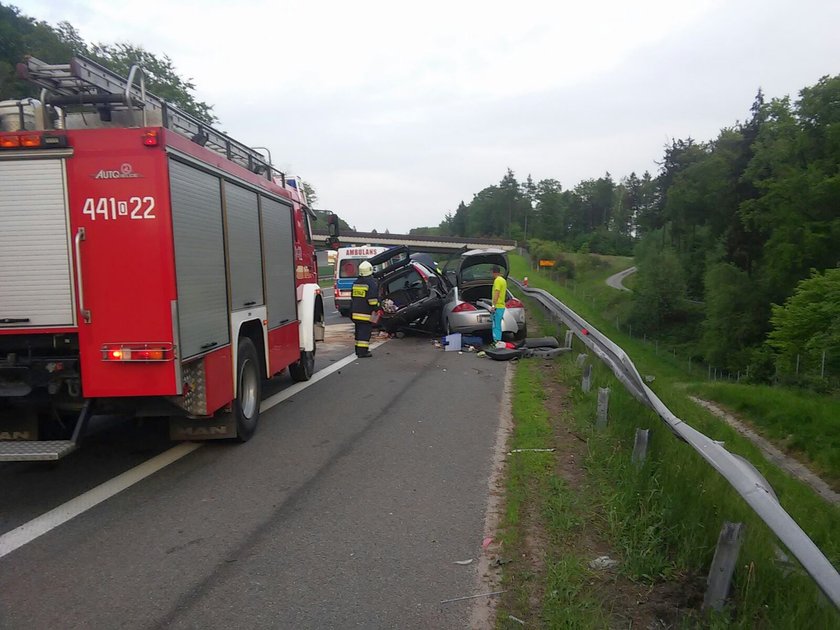 Groźny wypadek na A4