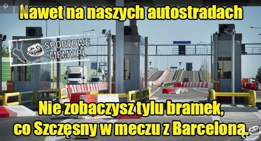 Kibice wyśmiewając 6 goli puszczonych przez Szczęsnego! MEMY