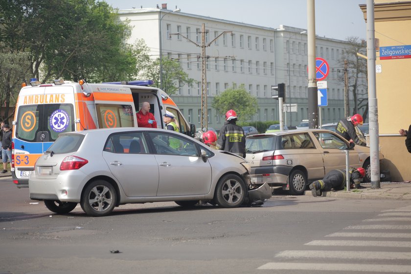 Na skrzyżowaniu ulic Zielonej i Żeligowskiego ciągle dochodzi do wypadków