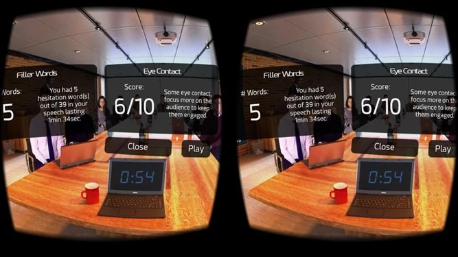 Boisz się publicznych przemówień. Spróbuj poćwiczyć z aplikacją Public Speaking VR!