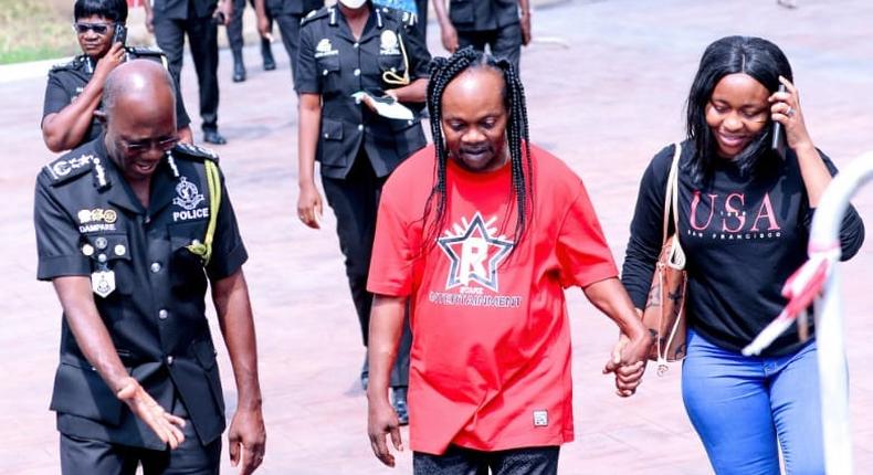 Daddy Lumba pays courtesy call on IGP