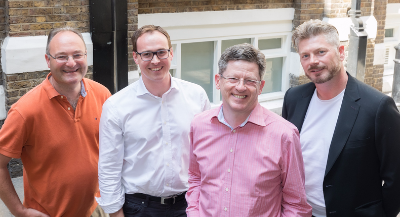 Draper Esprit management team, with CEO Simon Cook on the far right.