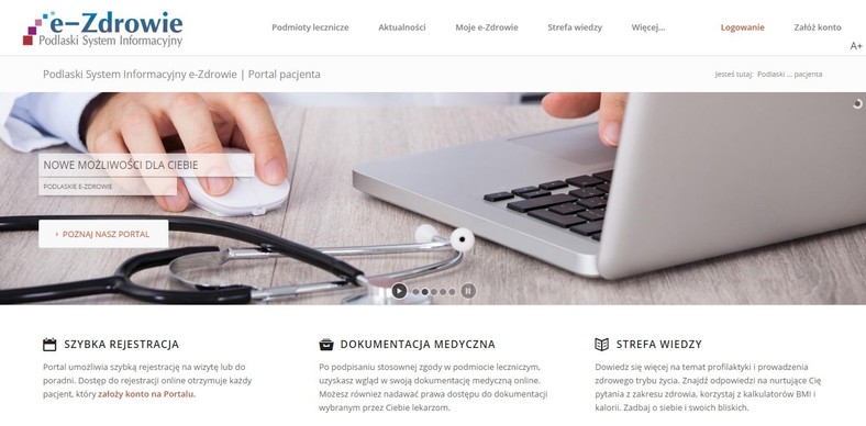 Podlaski System Informacyjny e-Zdrowie