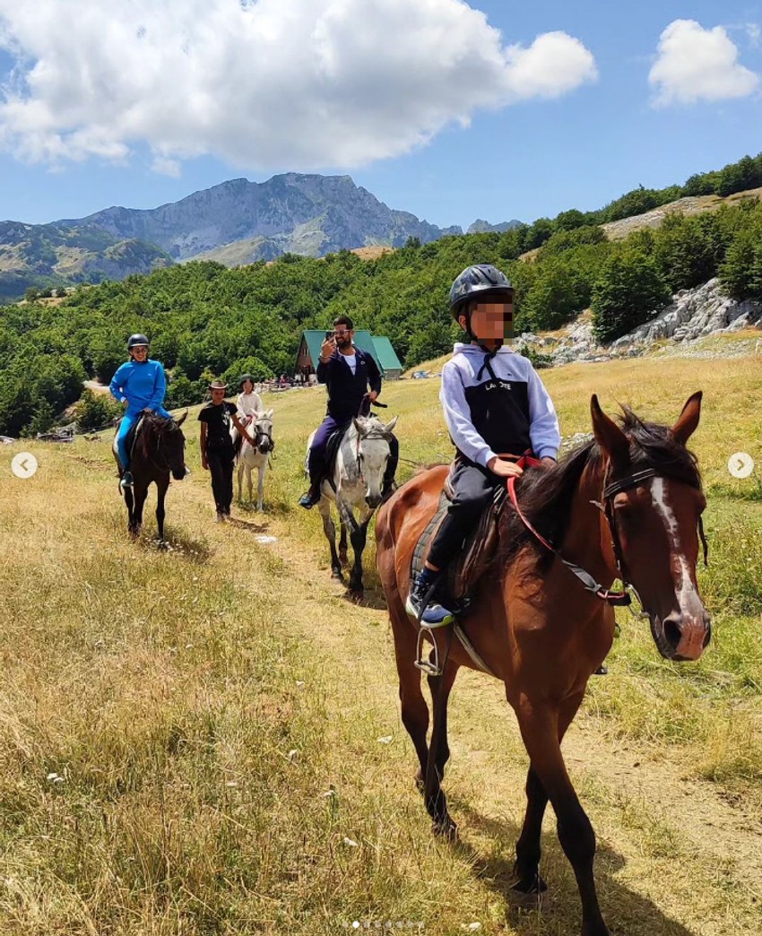 Novak Đoković u etno katunu Durmitor