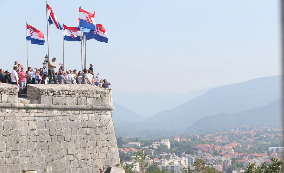 Pogled sa Kninske tvrđave