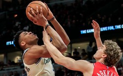 Liga NBA: 30. double-double Giannisa Antetokounmpo