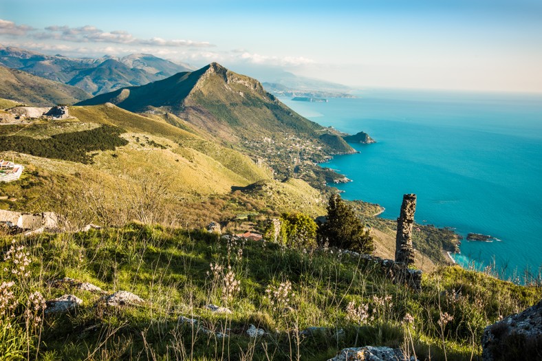 Maratea nad Morzem Tyrreńskim w regionie Bazylikata na południu Włoch