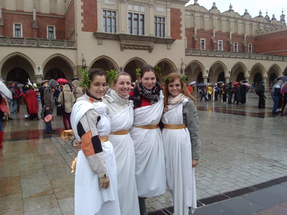 Juwenalia po krakowsku, studenci wygrali z deszczem