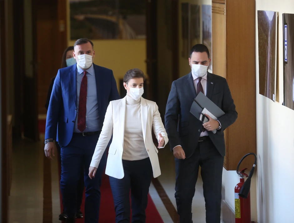 Ana Brnabić Aleksandar Šapić Miloš Popović Vlada Srbije