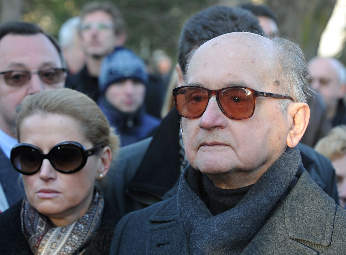 Monika Jaruzelska i Wojciech Jaruzelski