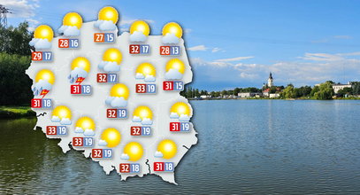 Pogoda na długi weekend sierpniowy. Najnowsza prognoza. Wraca upalne lato [MAPY]