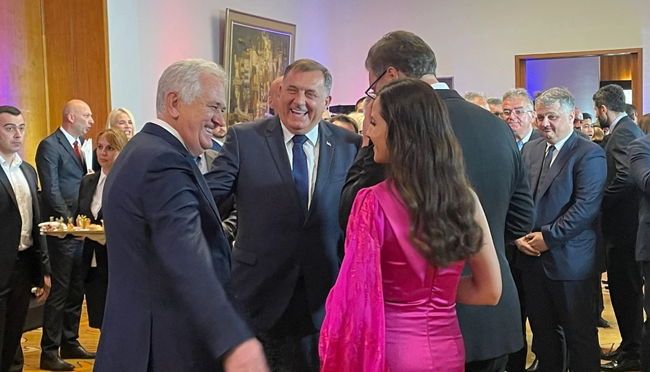 Tomislav Nikolić, Milorad Dodik, Aleksandar i Tamara Vučić