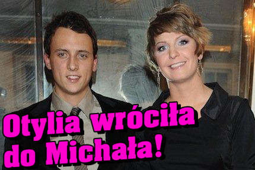 Otylia nadal z Michałem