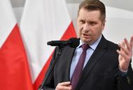 Minister edukacji i nauki Przemysław Czarnek