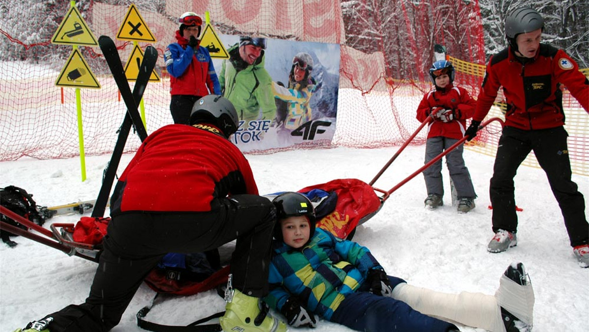 Tym razem akcja "Bezpieczny Stok" odwiedzi stacje narciarskie w Beskidzie Wyspowym, Pieninach i na Podhalu.