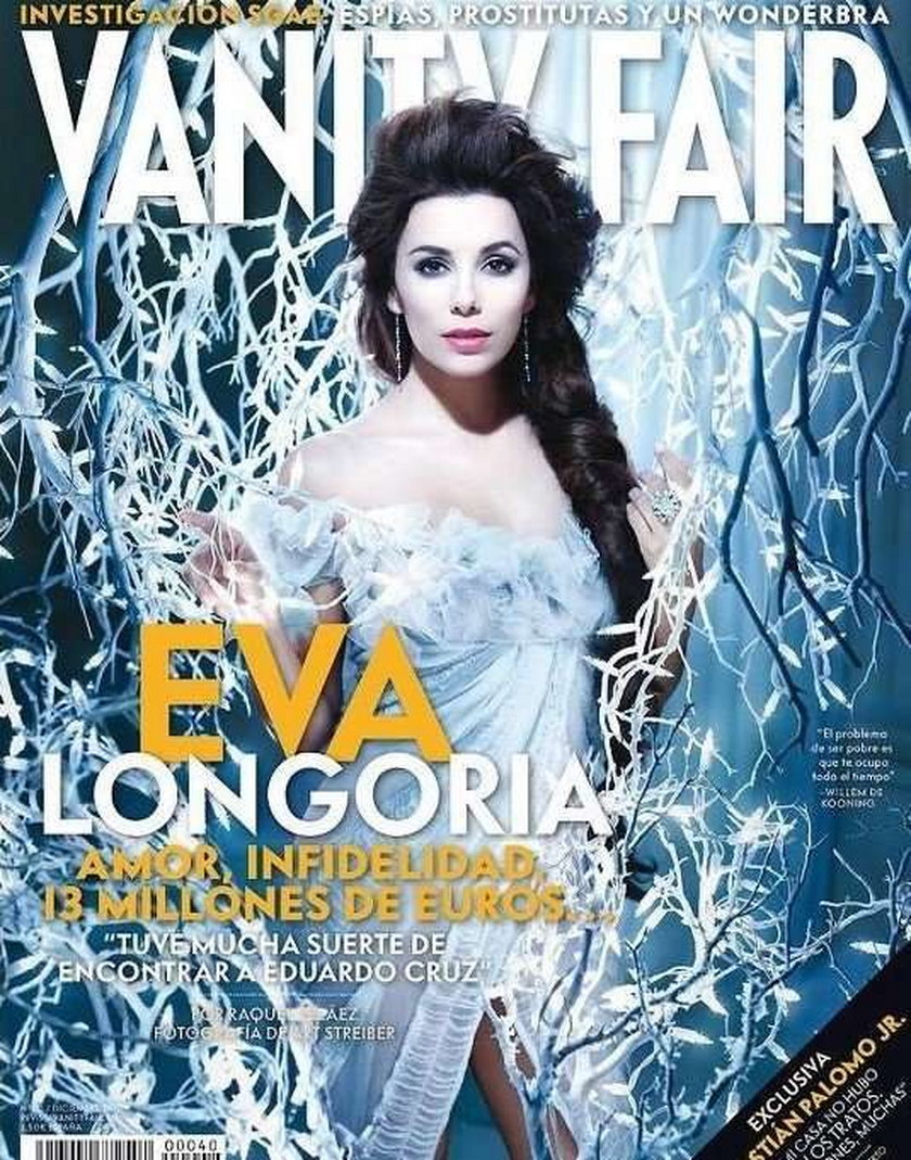 Eva Longoria Vanity Fair grudzień 2011