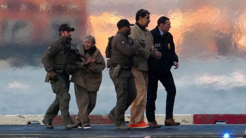 Predsednik Venecuele Nikolas Maduro i njegova supruga Silija Flores sada su u pritvoru u Njujorku | Foto: Reuters