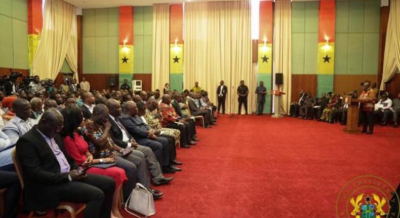 President Akufo-Addo's encounter with the press