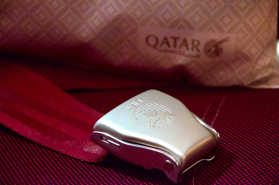 Qatar Airways w swoim logo umieściły głowę oryksa - narodowe zwierzę Kataru.