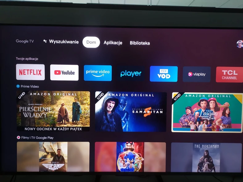 TCL C735 z Google TV