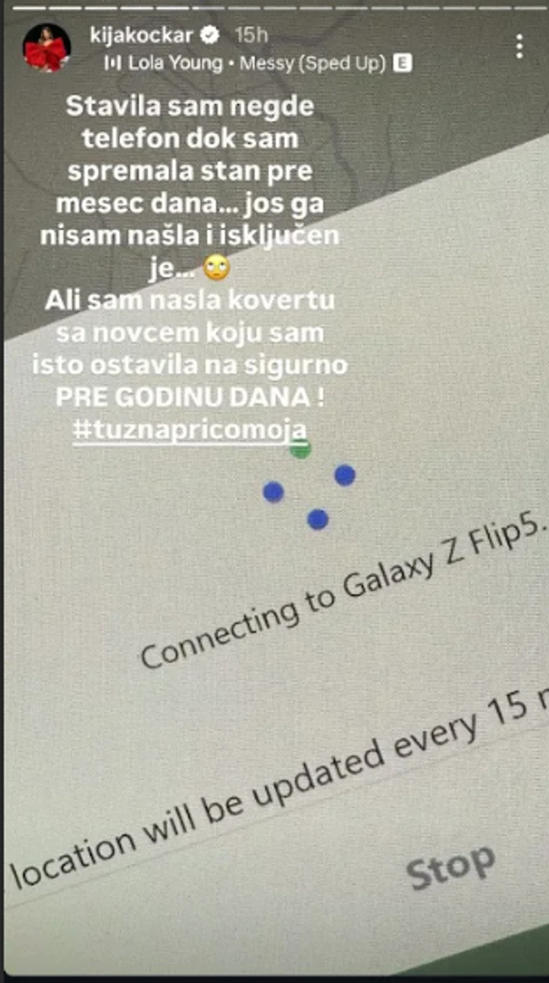 Kija Kockar našla kovertu sa parama: Odmah sve podelila na mrežama