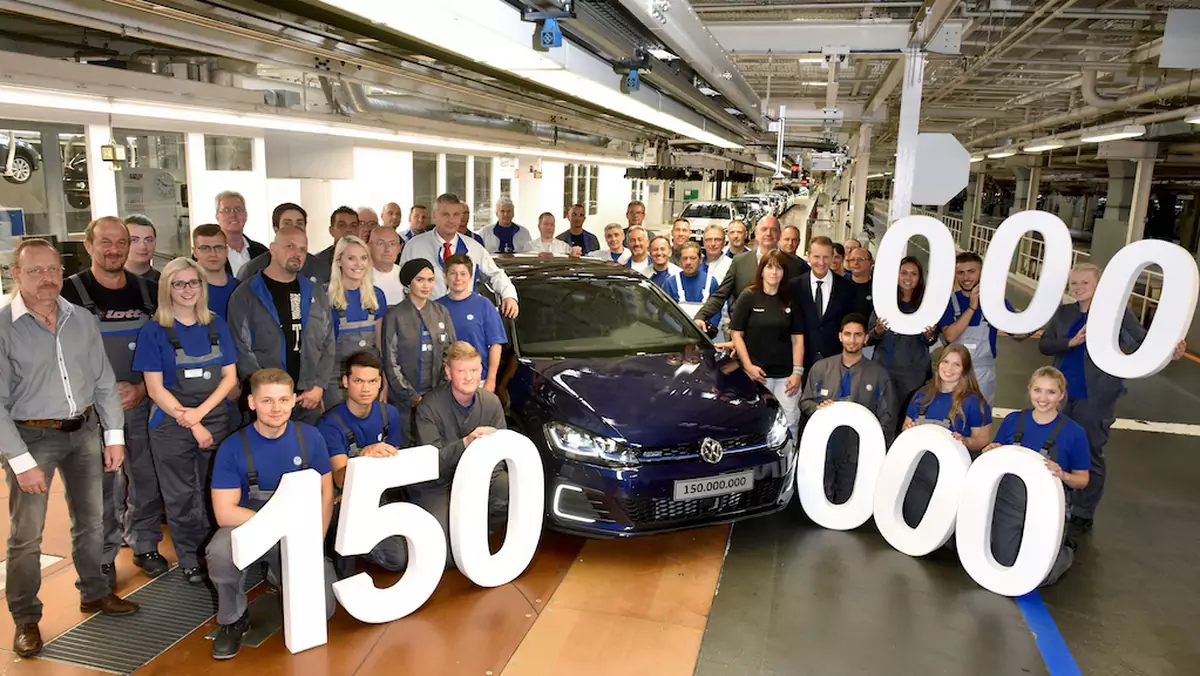 150 mln Volkswagenów