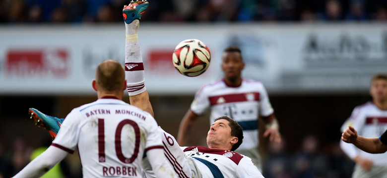 Niemcy: Bayern Monachium rozbił Paderborn, dwa gole Roberta Lewandowskiego