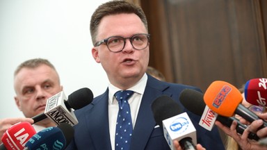 Szymon Hołownia o przeszukaniu w hotelu poselskim. "Podałem warunek"