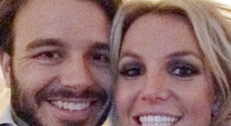 Britney Spears and Charlie Ebersol cuddle up for first couple's selfie