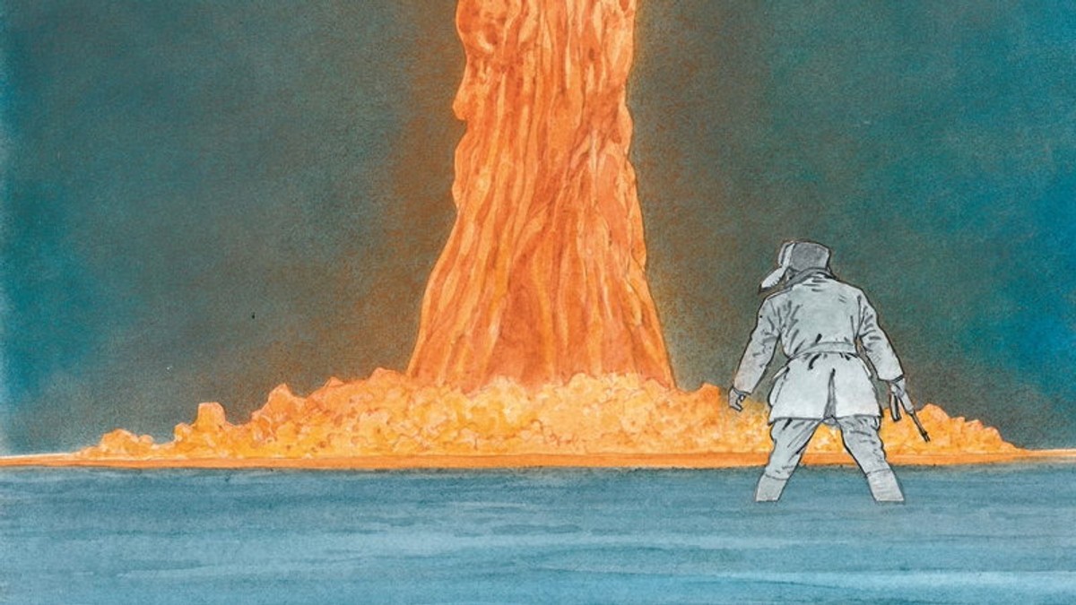 Fragment okładki komiksu "Stacja 16".