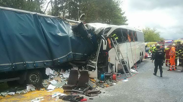 A busz váltósofőrje nem élte túl a balesetet  Fotó: profimedia