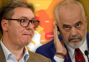 Aleksandar Vučić i Edi Rama