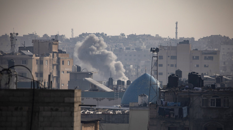 Meghalt két izraeli túsz Gázában / Fotó: MTI/EPA/Haitham Imad