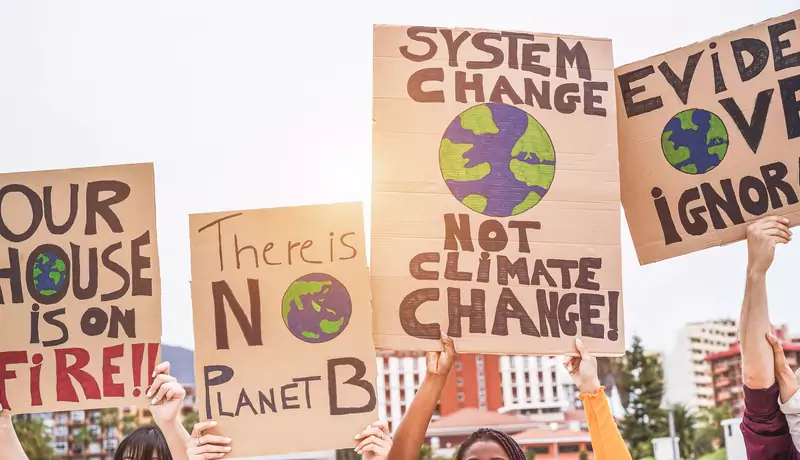 Strajk klimatyczny / Getty Images / DisobeyArt